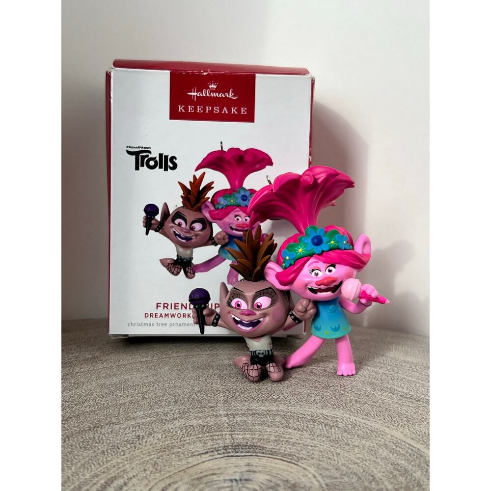Hallmark Keepsake Trolls Friendship Rocks Christmas Ornament 2022